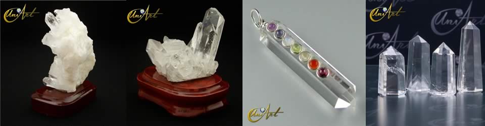 Cristal de Cuarzo Blanco o Roca